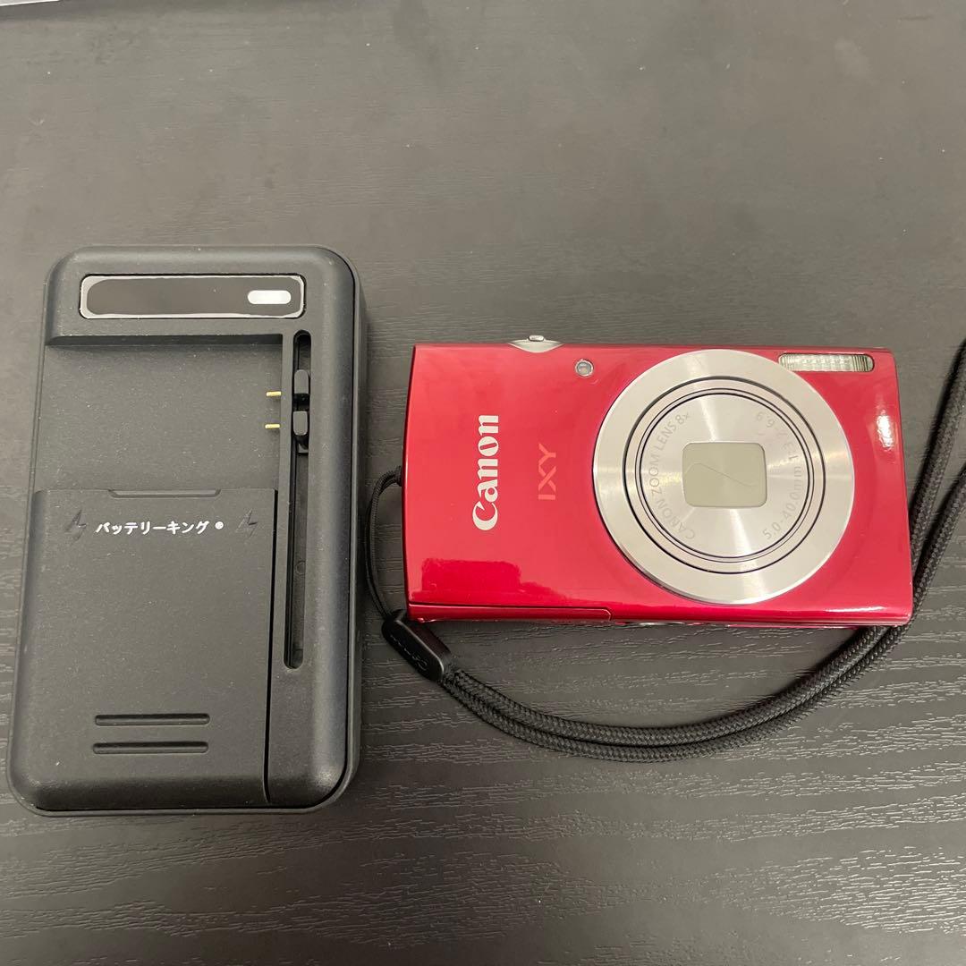 Canon IXY 180 レッド コンパクトデジタルカメラ