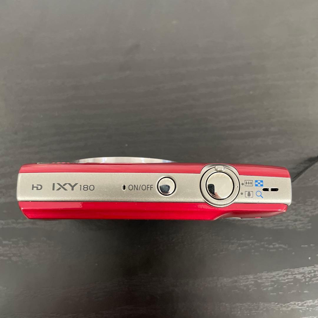 Canon IXY 180 レッド コンパクトデジタルカメラ