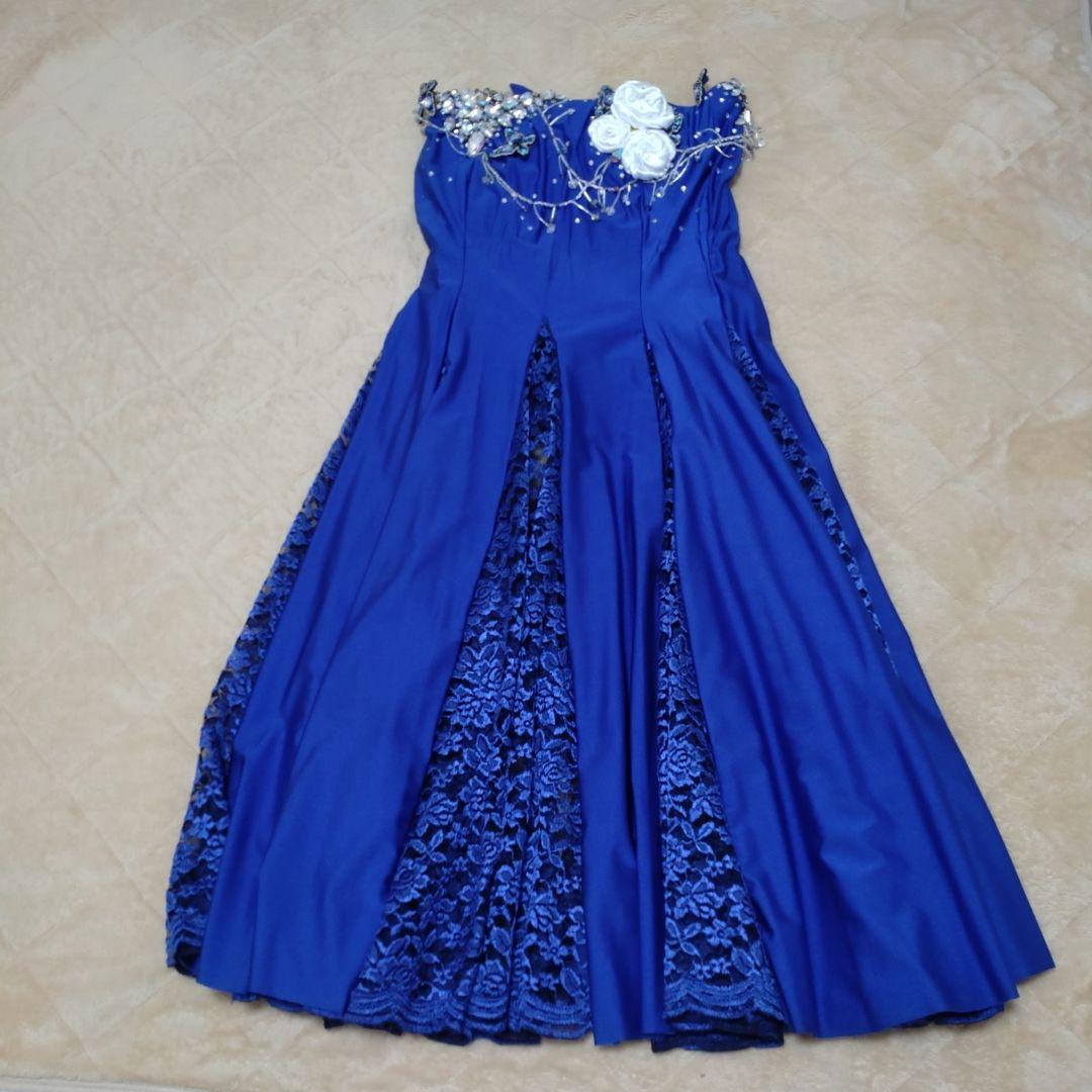 特別最終価格!　　　　　　　　　　　 ベリーダンス セットアップ 青