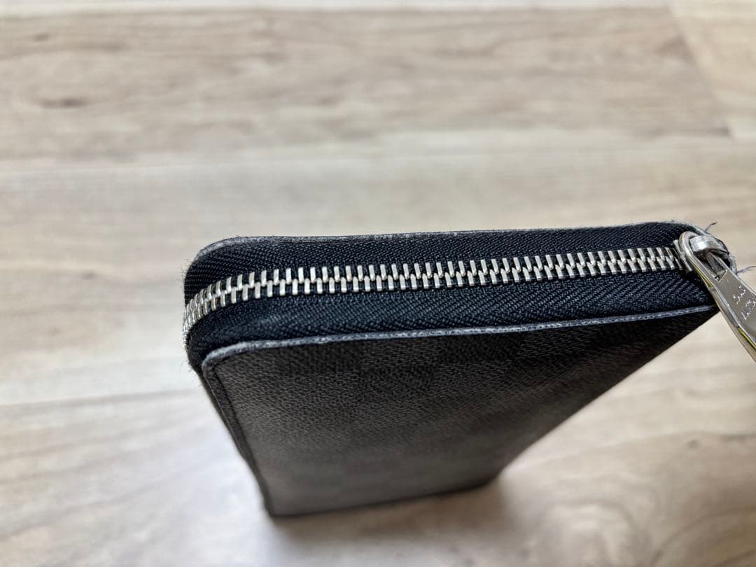 最終値下げルイヴィトン ダミエ グラフィット ジッピー オーガナイザー 長財布