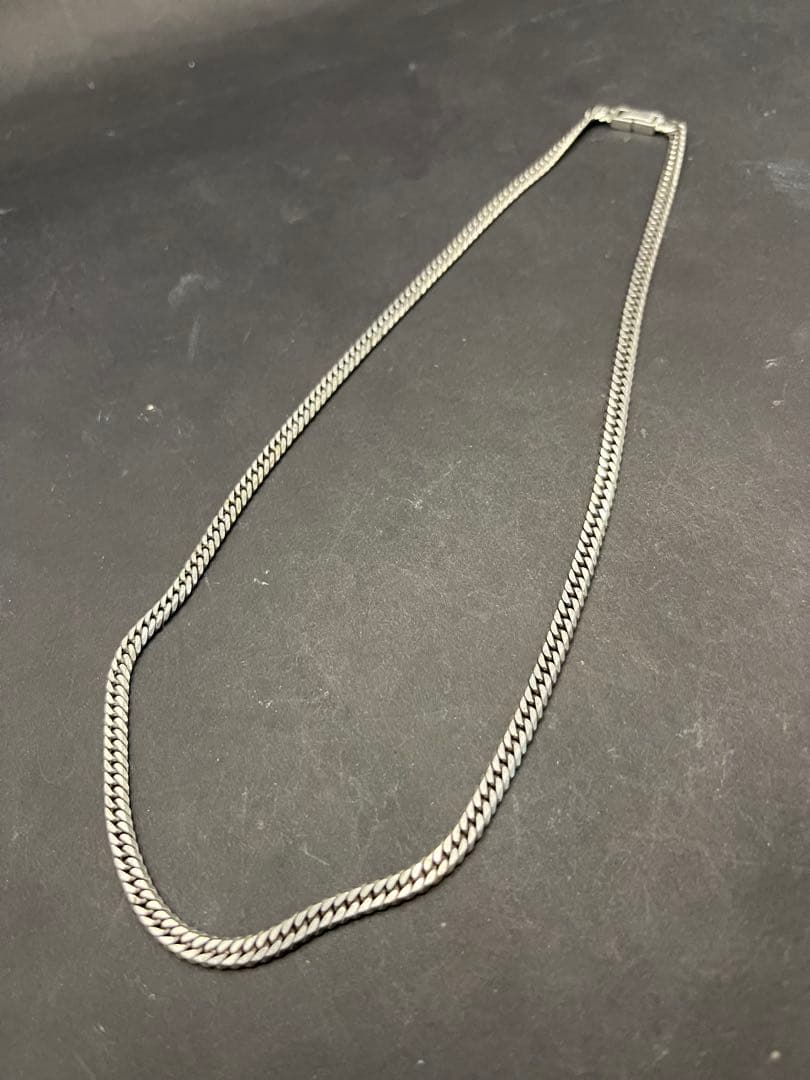 シルバー925製　約50cm 喜平チェーンネックレス　taxco Mexico