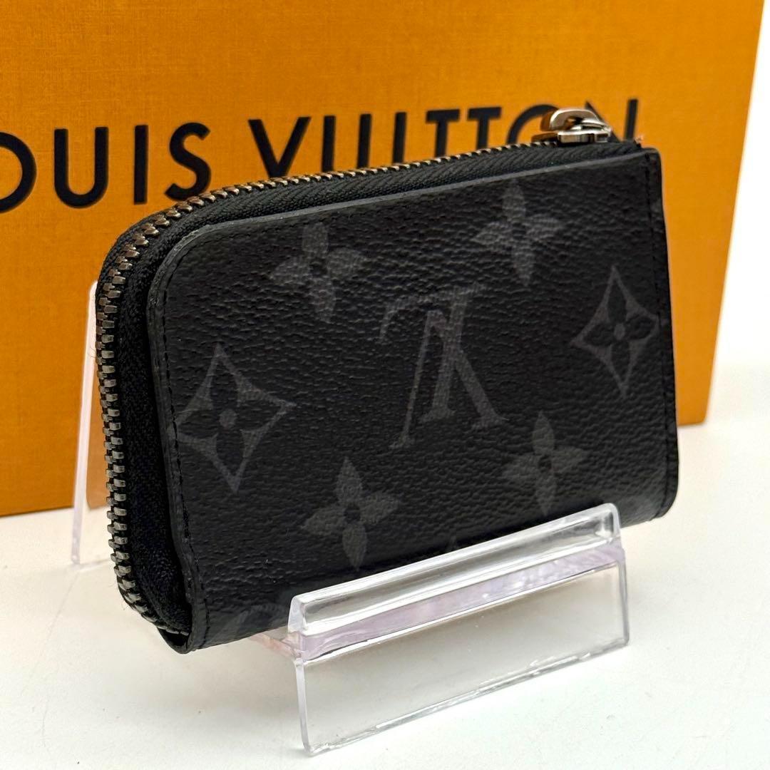 【極上美品】ルイヴィトン モノグラム エクリプス ポルトモネ ジュール 小銭入れ