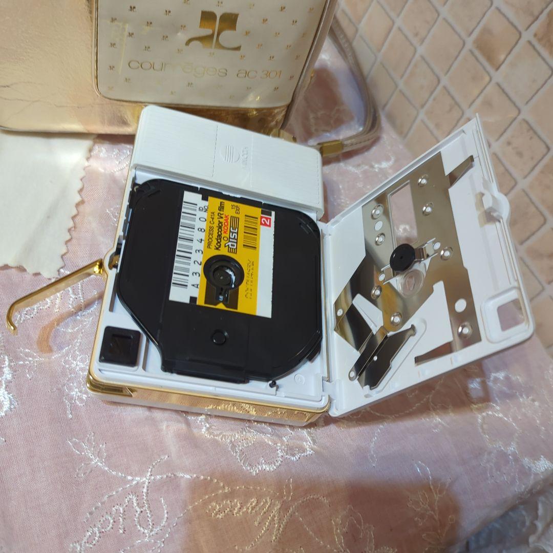 courrèges AC-301 ミノルタディスクカメラ 元ケース付き昭和レトロ