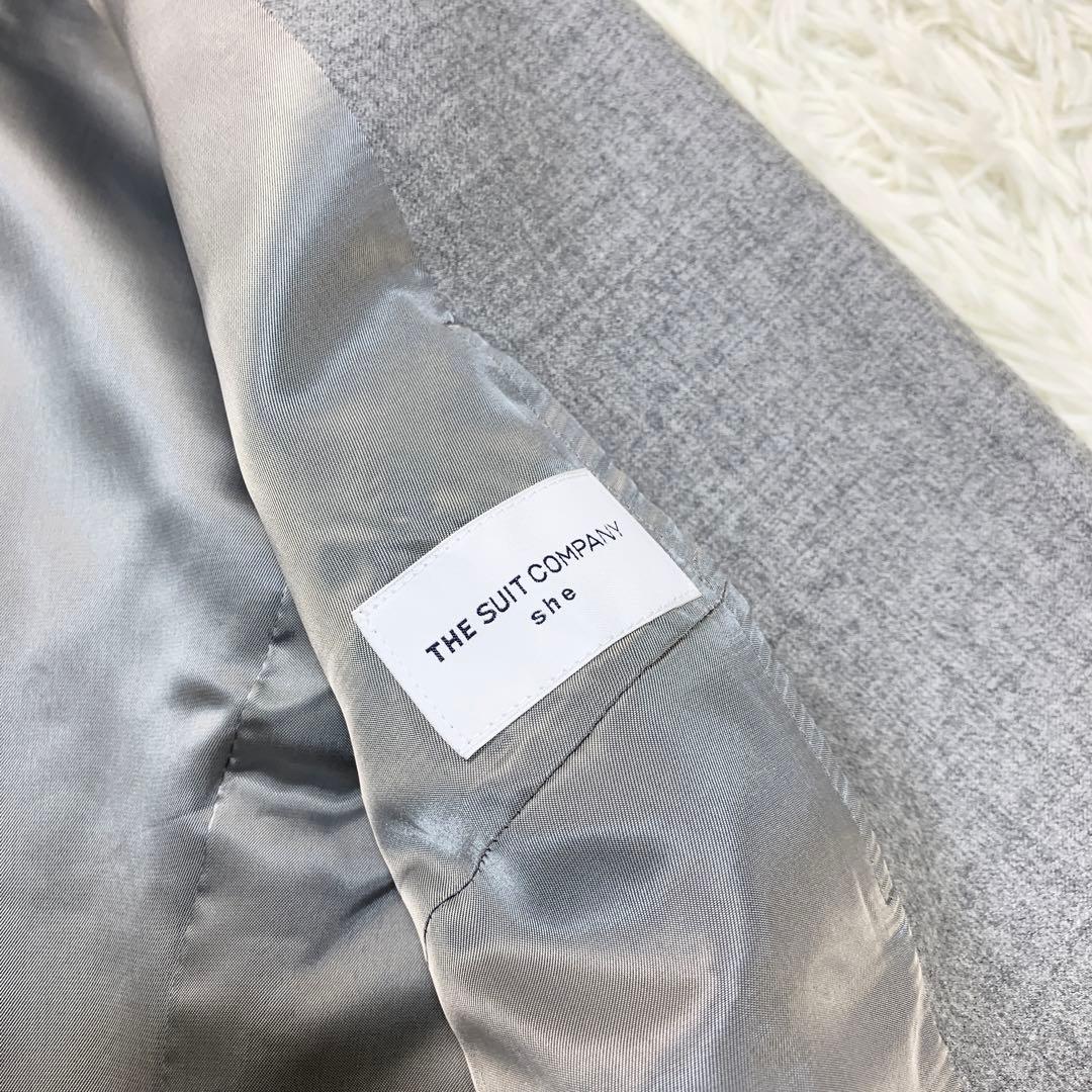 【美品】 REDA生地 ザスーツカンパニー ウール100 スーツ セットアップ
