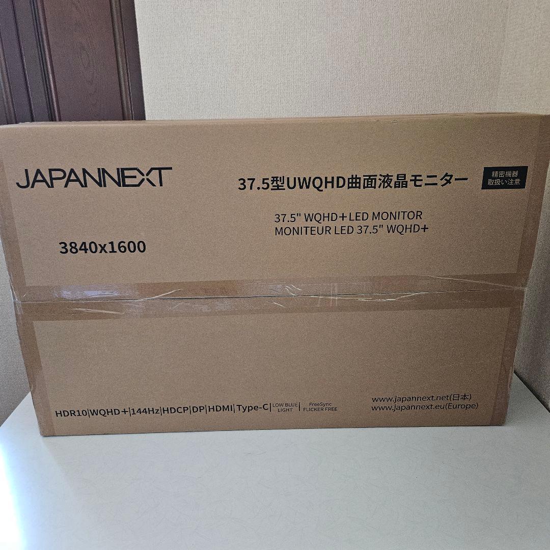 JAPANNEXT 37.5型ウルトラワイド JN-i375C144UQR-H