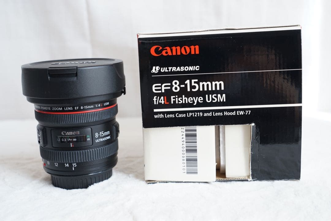 Canon EF 8-15mm f/4L Fisheye USM レンズ