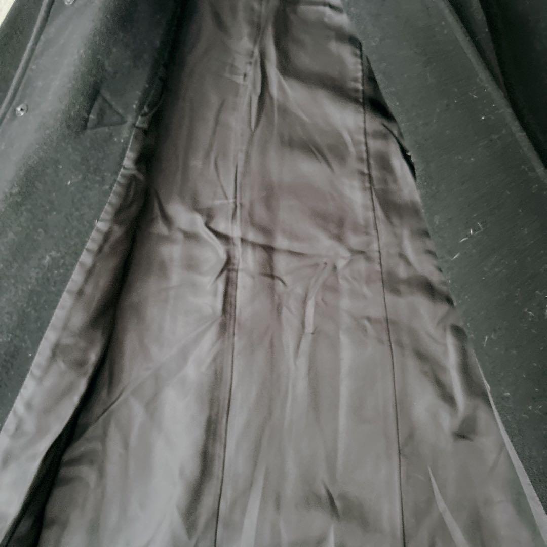 美品✨バーバリーブルーレーベル ダッフルコート マキシ丈　ノバチェック　黒　38