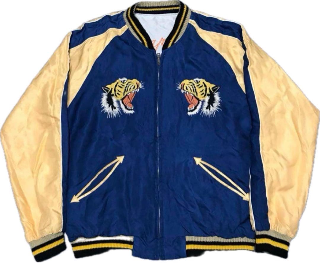 東洋エンタープライズ　笹虎　鷹　スカジャン