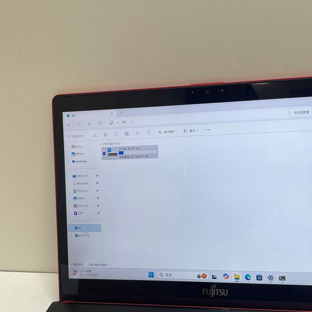 #377 富士通 LIFEBOOK SH90 i5-7200U 8GB 256G