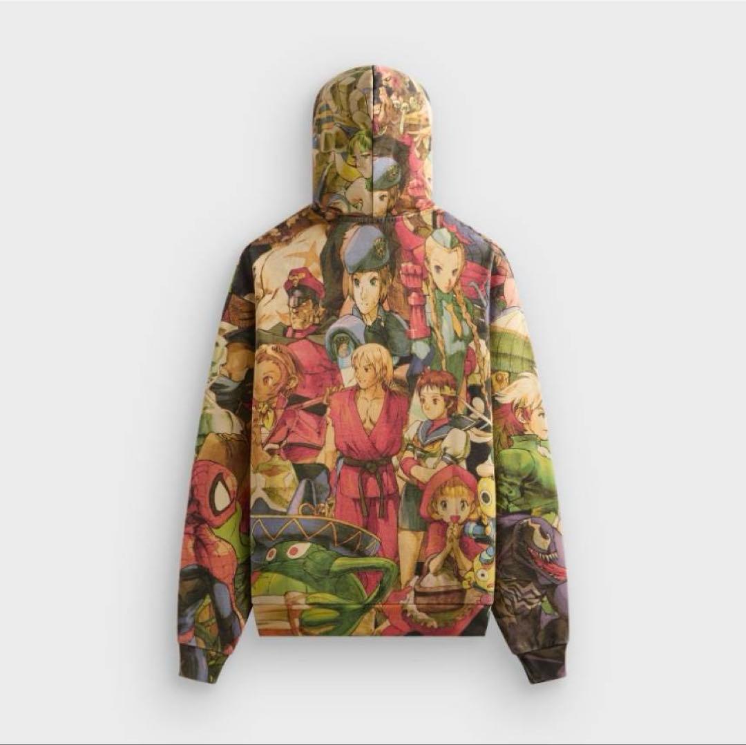 Kith マーベル カプコン ニューエイジオブヒーローズフーディXL パーカー