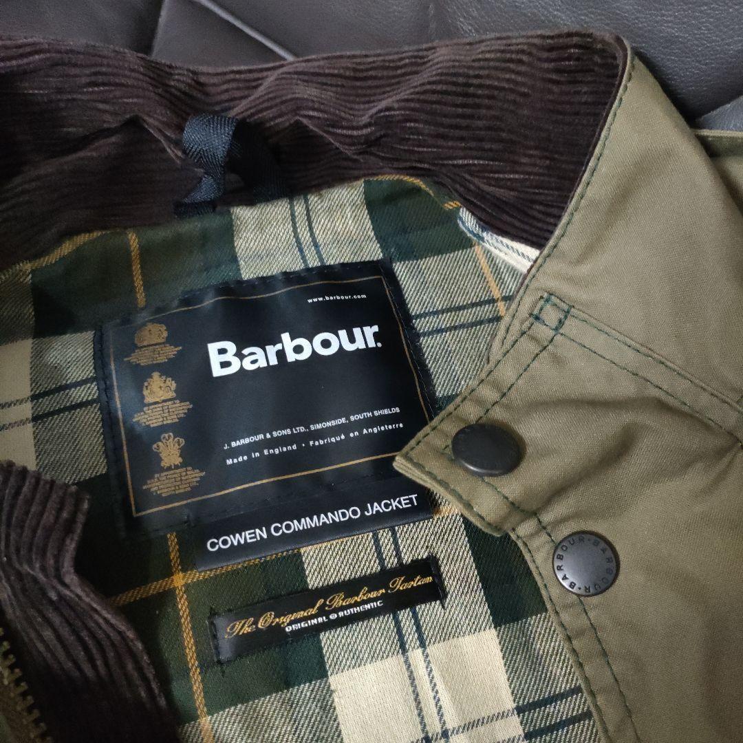 Barbour Cowen Commando Jacket ジャケット 色ヤケ