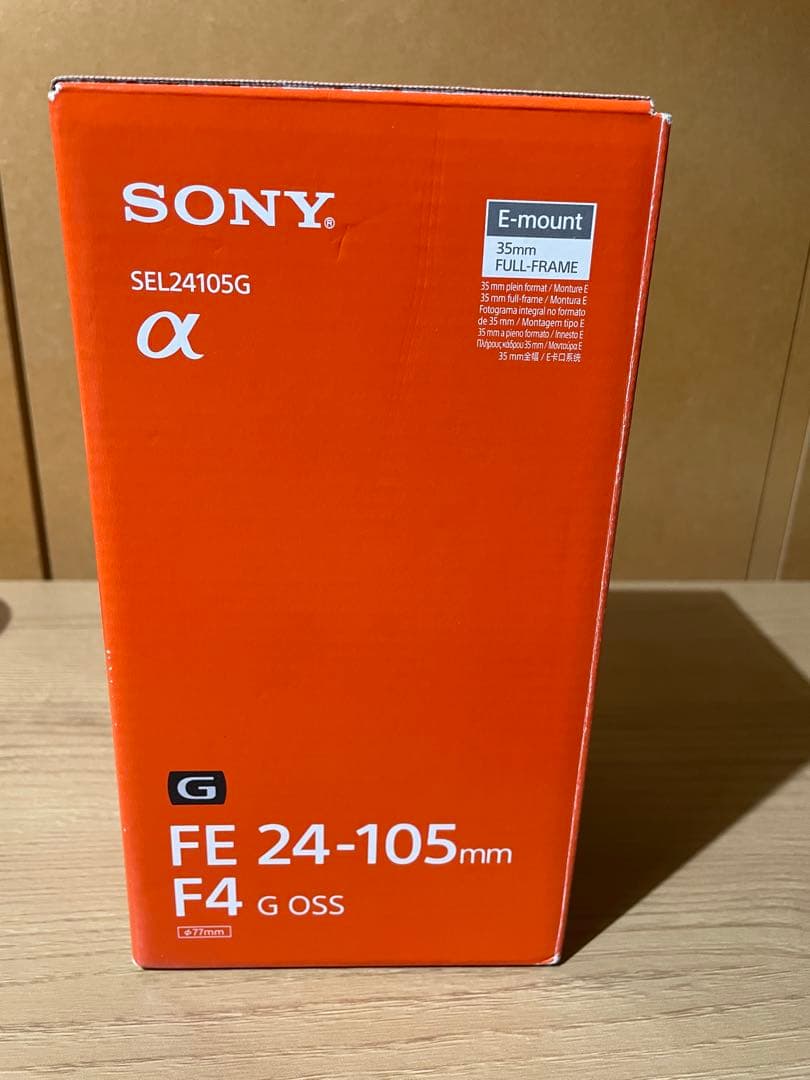 レンズ(ズーム) SONY FE 24-105mm F4 G OSS SEL24105G