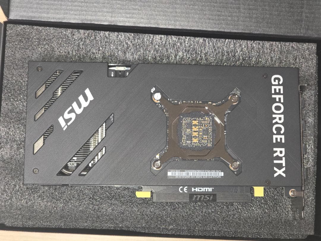 グラフィックボード・グラボ・ビデオカード MSI GeForce RTX 4070 SUPER 12G VENTUS 2X