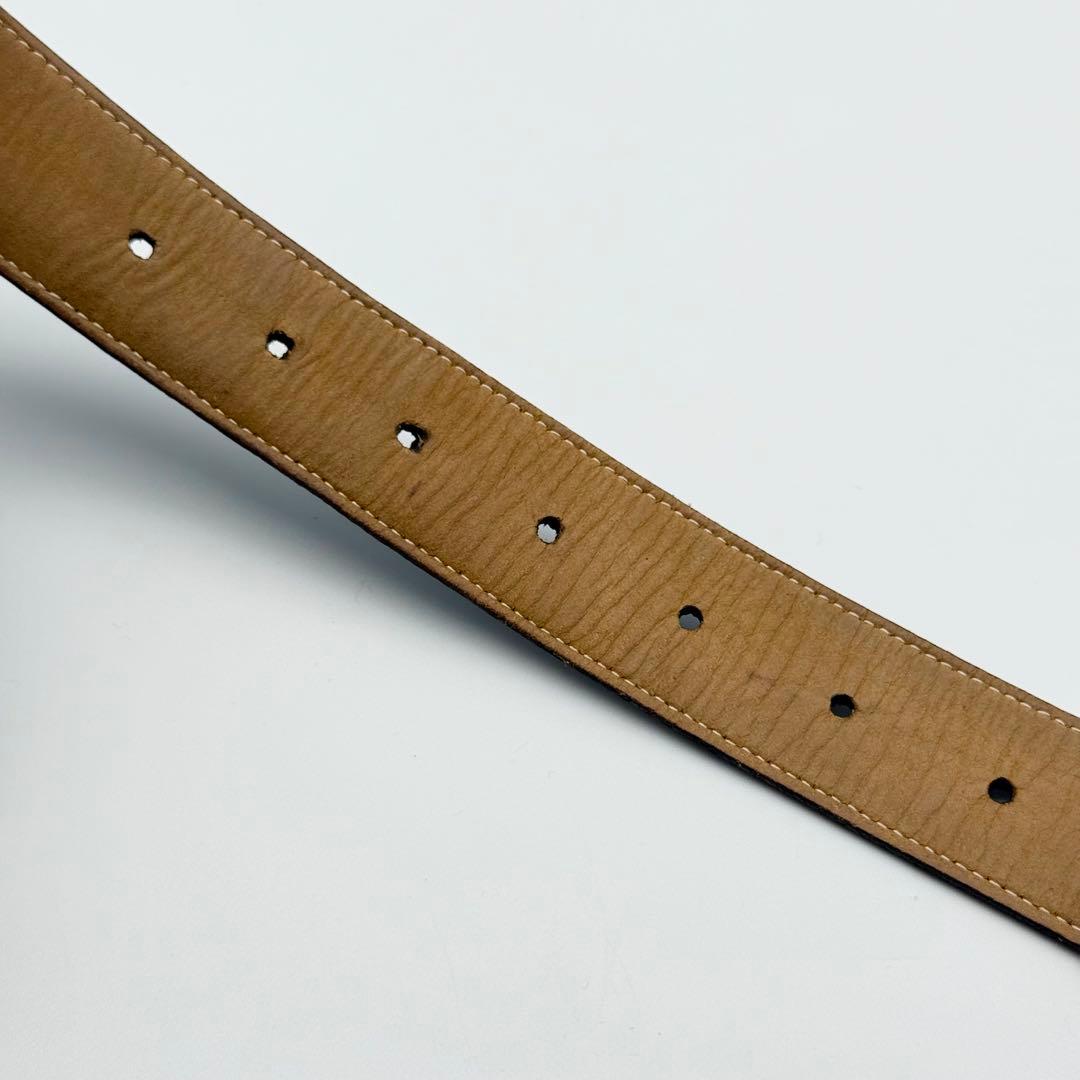 ✨良品✨カルティエ ベルト タンク 純正革 メンズ ビジネス シルバー金具