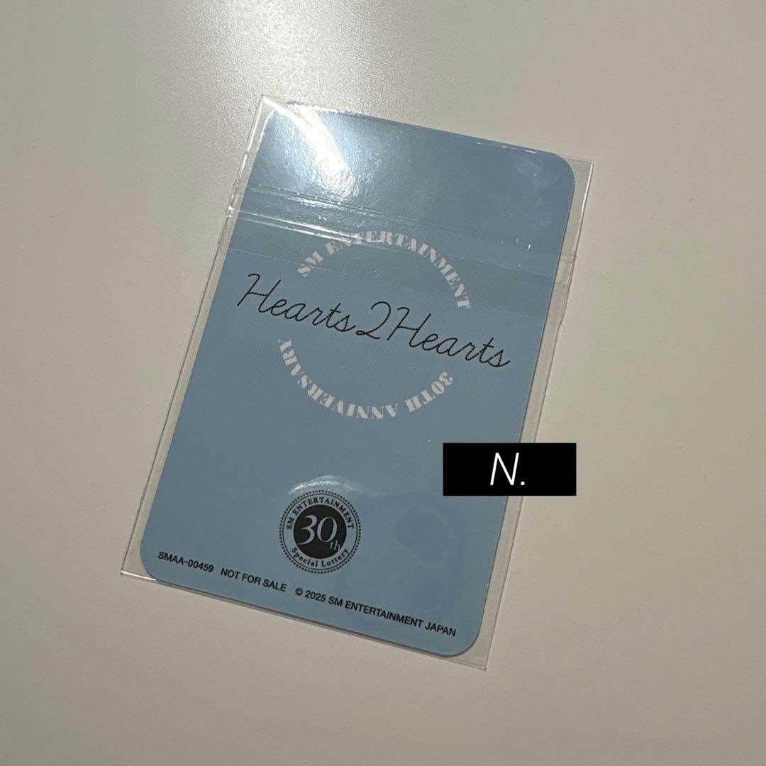SMTOWN 30周年抽選会 トレカ Hearts2Hearts ユハ