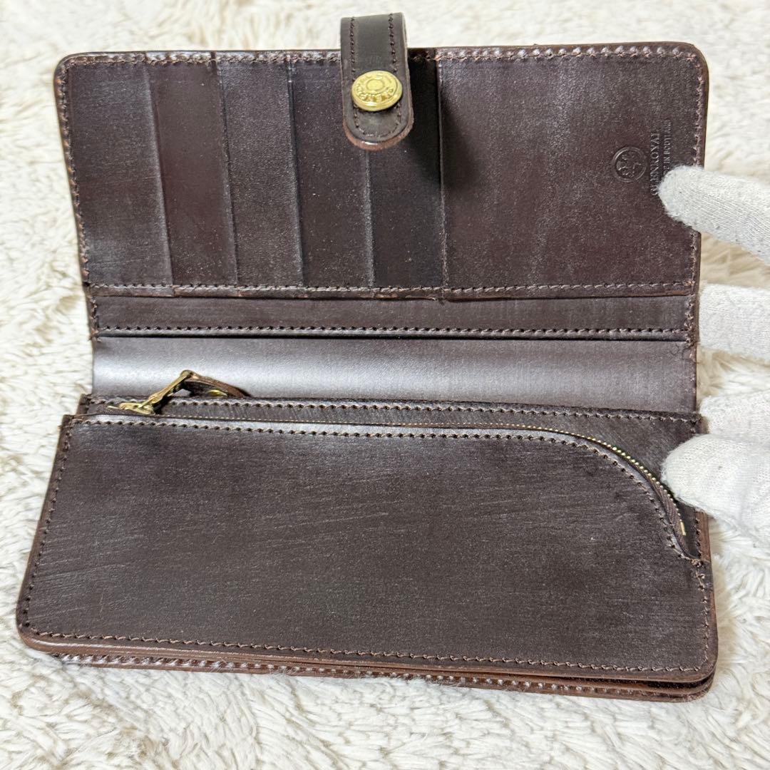 未使用✨グレンロイヤル　ROUND LONG PURSE 長財布　03-6178