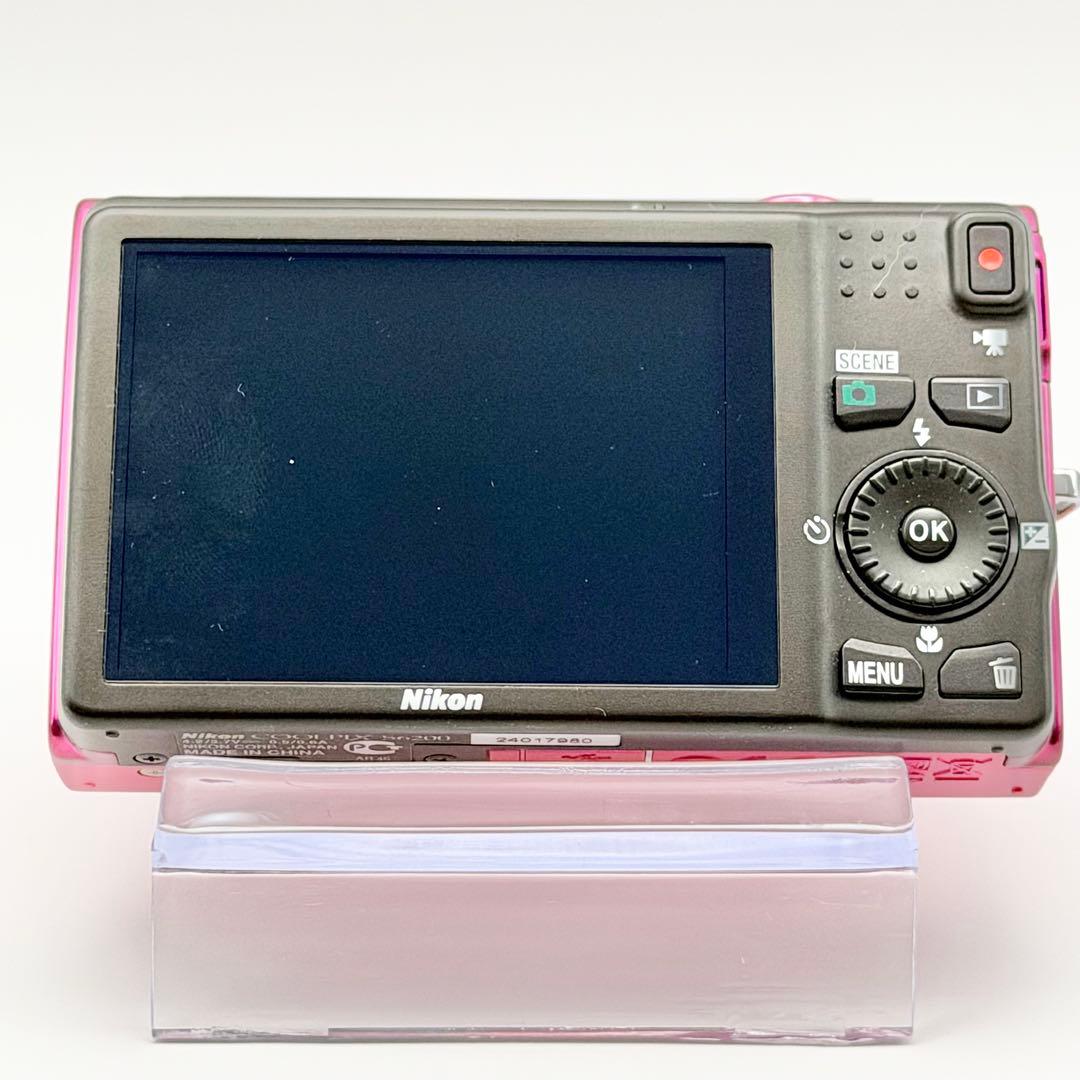 【美品・動作確認済】 NIKON COOLPIX S6200 ピンク