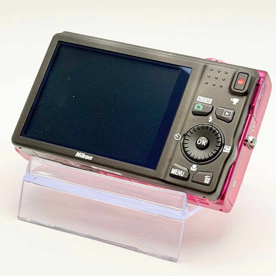 【美品・動作確認済】 NIKON COOLPIX S6200 ピンク