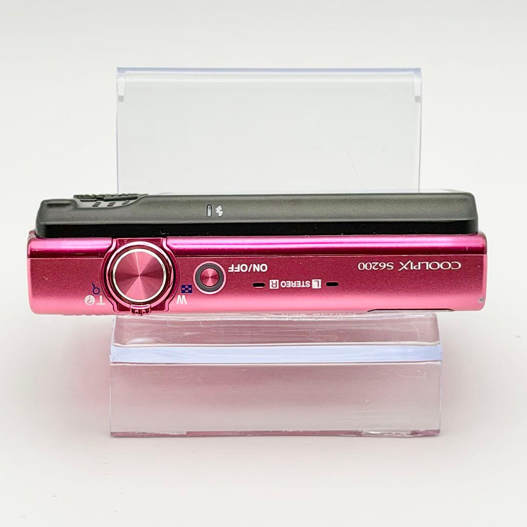 【美品・動作確認済】 NIKON COOLPIX S6200 ピンク