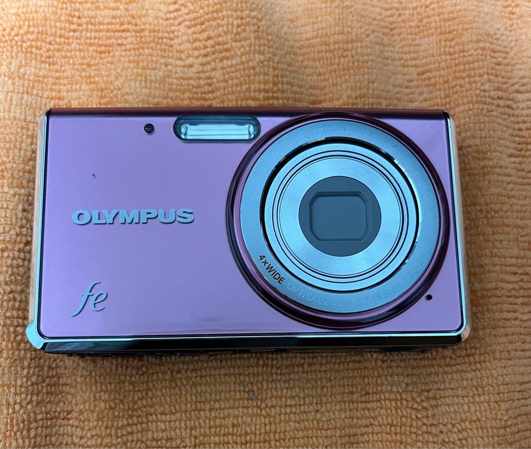 OLYMPUS オリンパス FE-4020 ピンク コンパクトデジタルカメラ