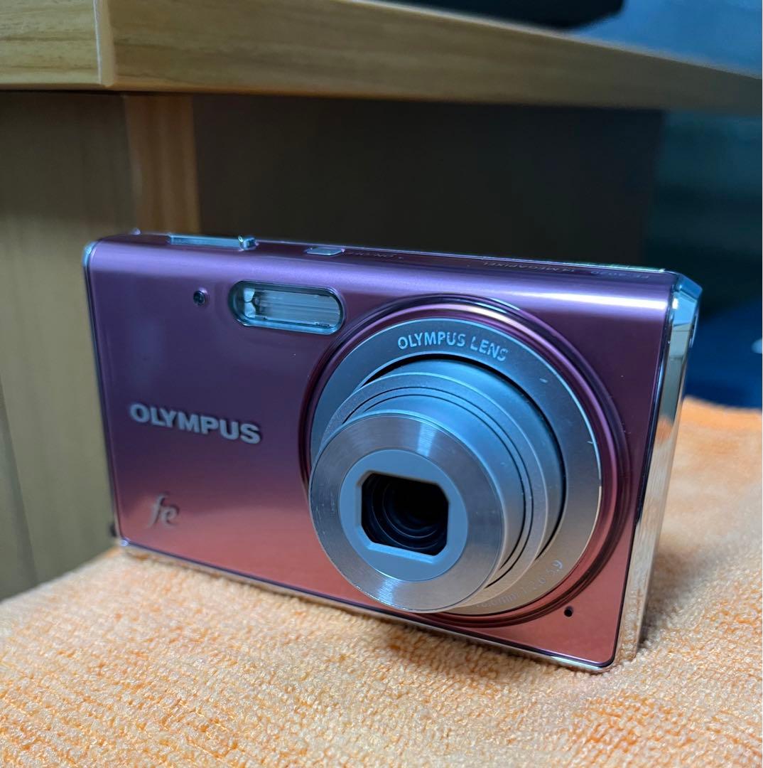 OLYMPUS オリンパス FE-4020 ピンク コンパクトデジタルカメラ