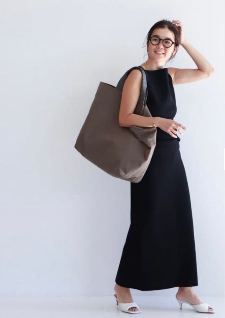 【未使用・タグ付】Demi-Luxe BEAMSヘルシーニットキャミソール