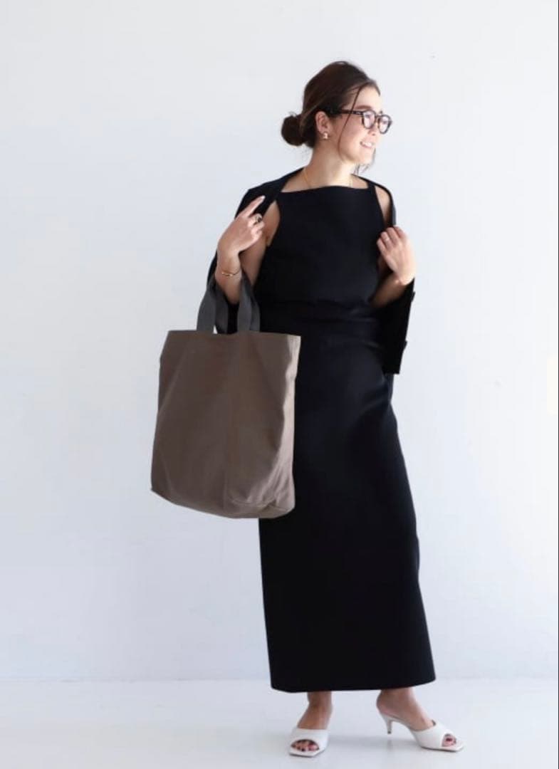 【未使用・タグ付】Demi-Luxe BEAMSヘルシーニットキャミソール