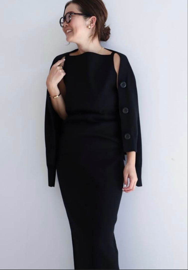 【未使用・タグ付】Demi-Luxe BEAMSヘルシーニットキャミソール