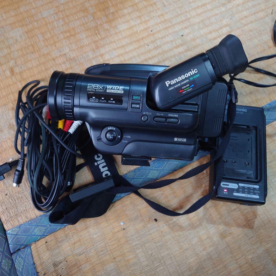動作品 Panasonic NV-DS200 miniDV ビデオカメラ