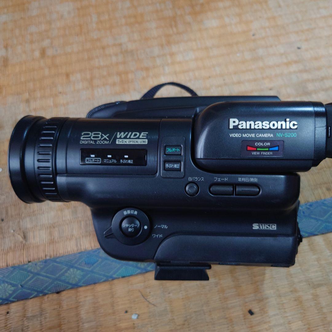 動作品 Panasonic NV-DS200 miniDV ビデオカメラ