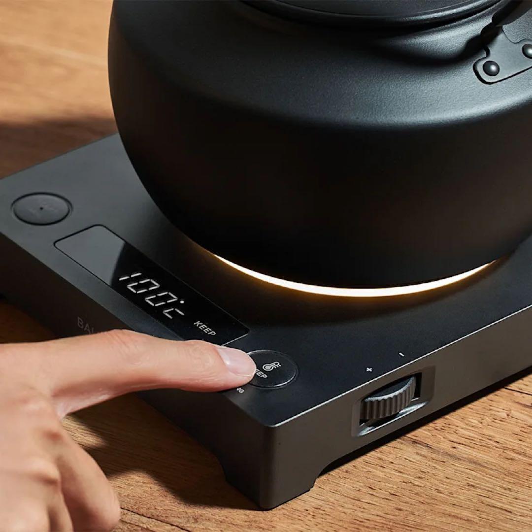 【新品未使用】バルミューダ ムーンケトル ブラック