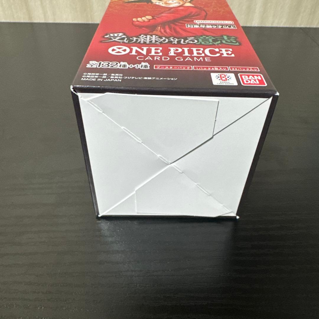 【新品未開封テープ付】ワンピースカード　受け継がれる意志 1BOX