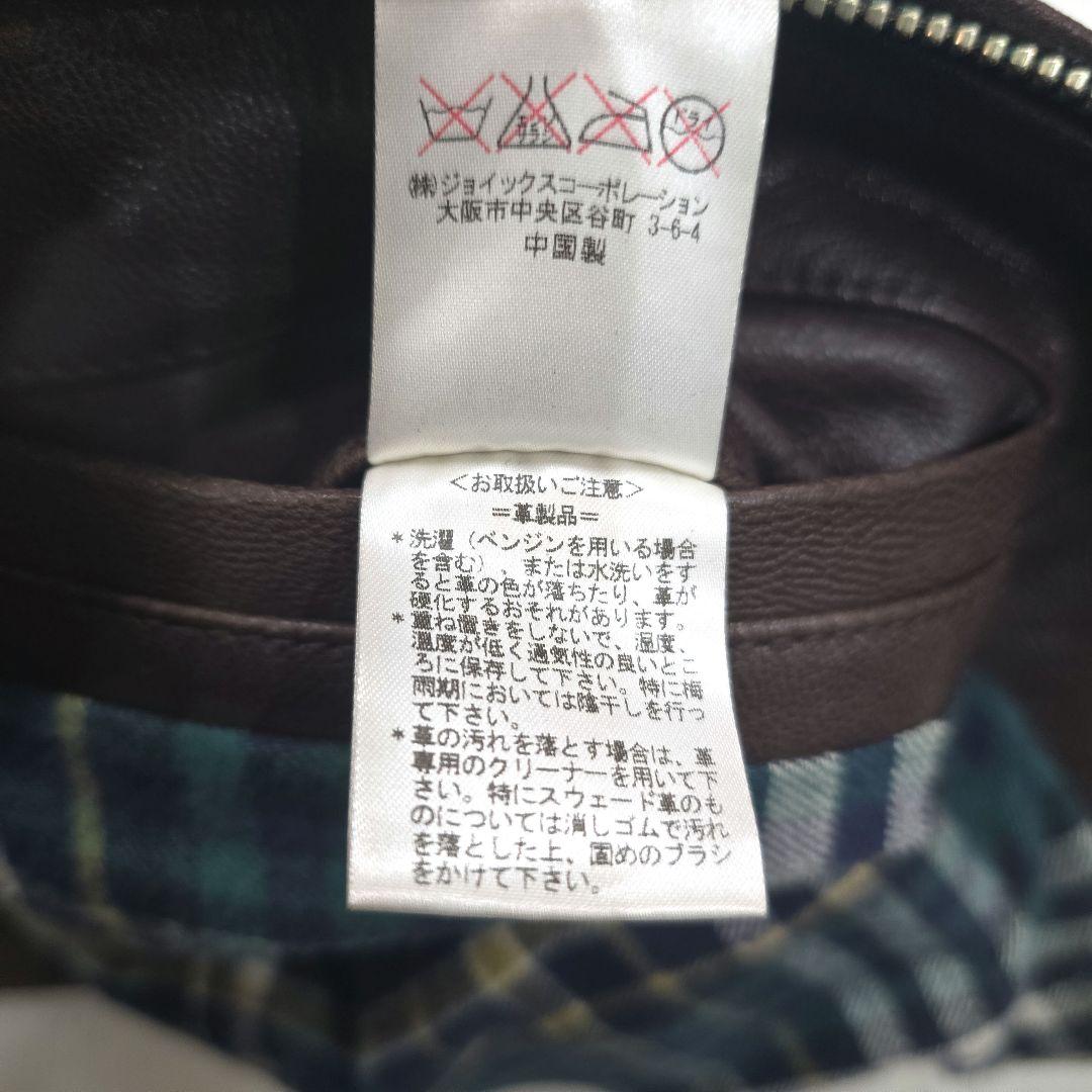 R .NEWBOLD リアルレザー シングルライダースジャケット