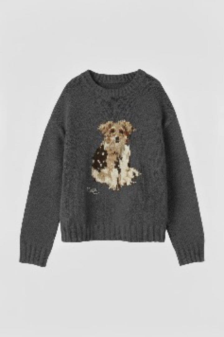 【THE TOE】 Schloss Dog Knit