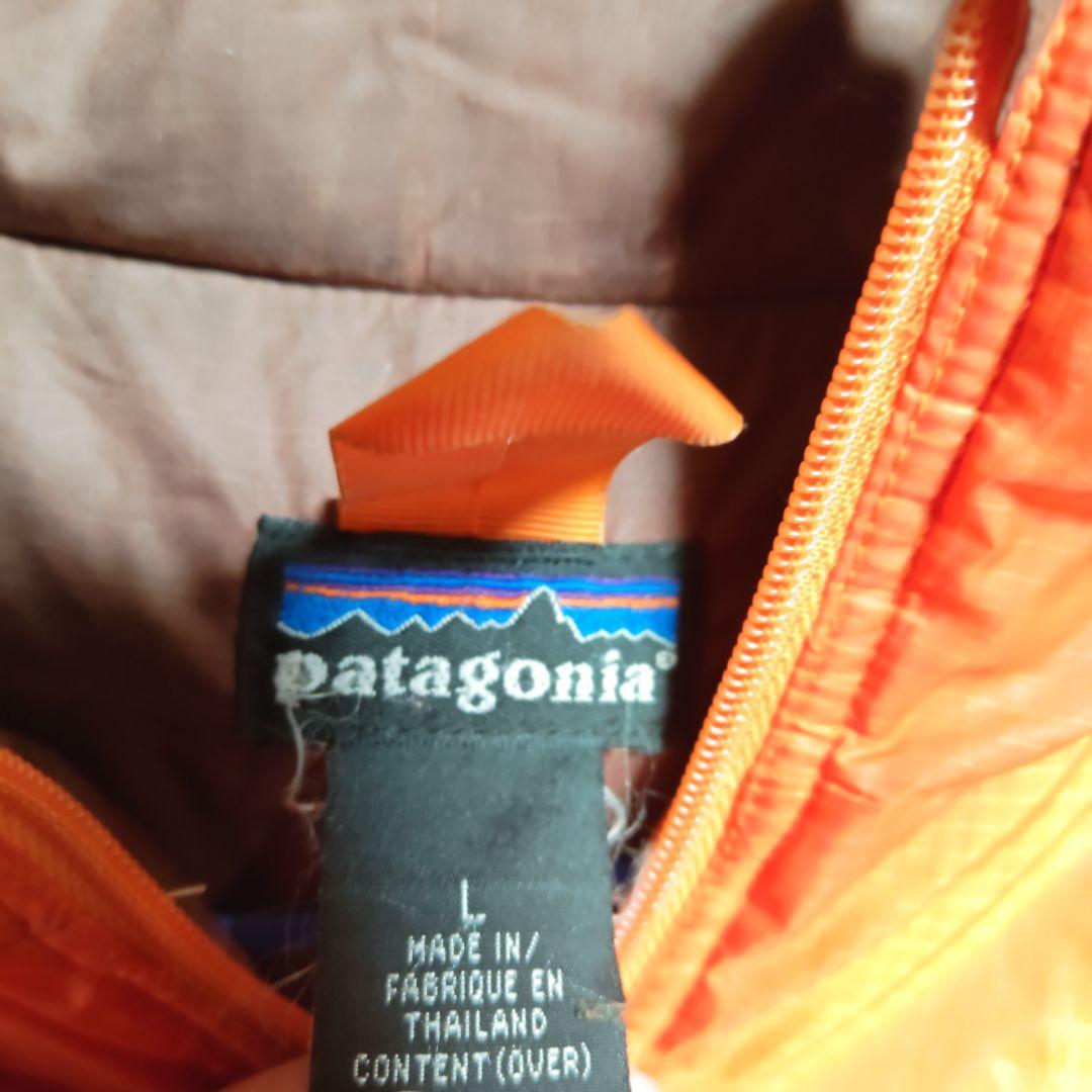 マ*ズ様 希少patagonia パフボールセーターダスパーカー02年製L オレ