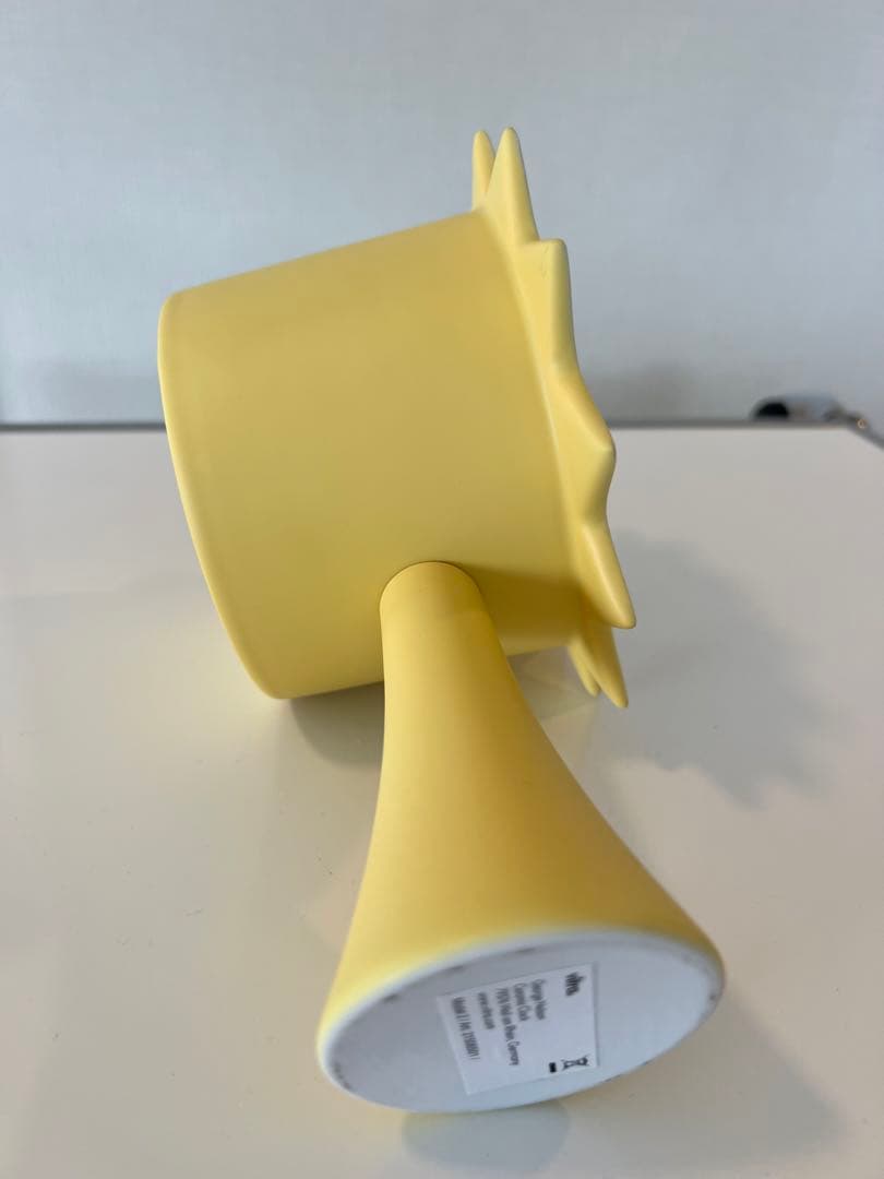 Vitra:Ceramic Clocks(セラミック クロック)イエロー 置時計