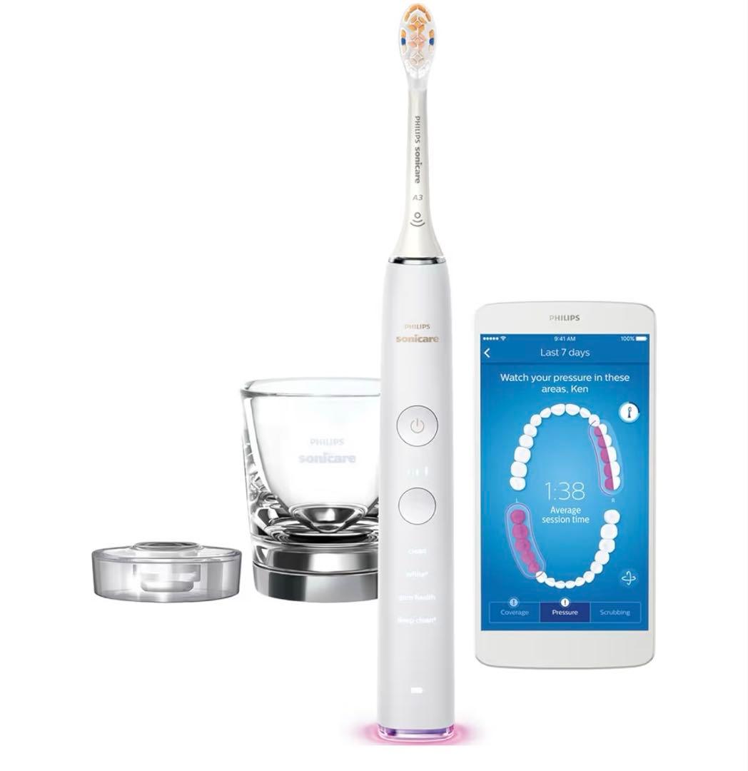 充電器用グラスセット　￼フィリップス ソニッケアー ダイヤモンドクリーン