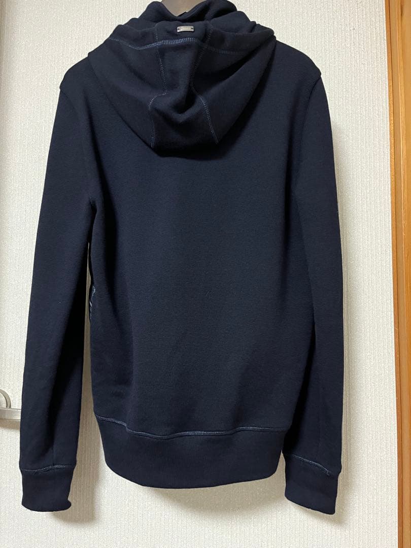 きなこHERNOリゾートハイブリッドダウンパーカー サイズ48 ネイビー