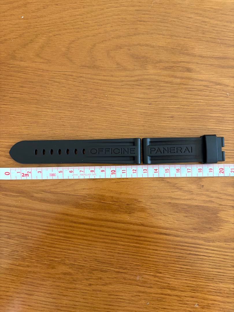 PANERAI ラバーベルト ブラック