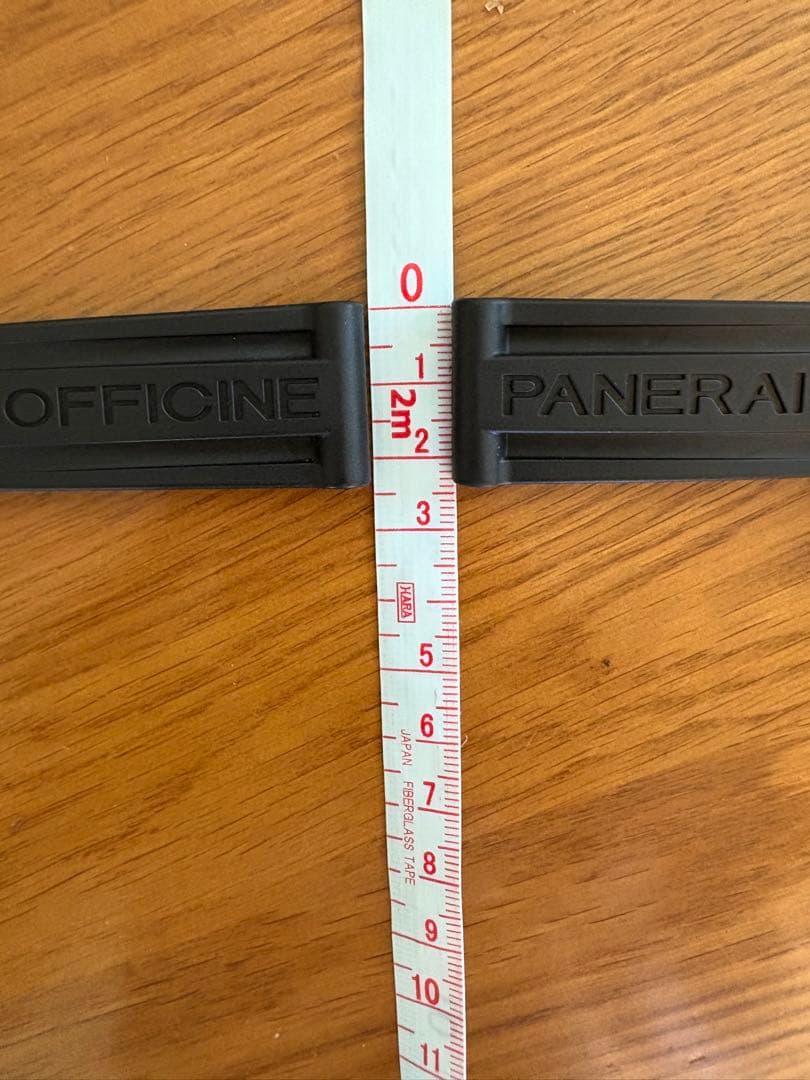 PANERAI ラバーベルト ブラック