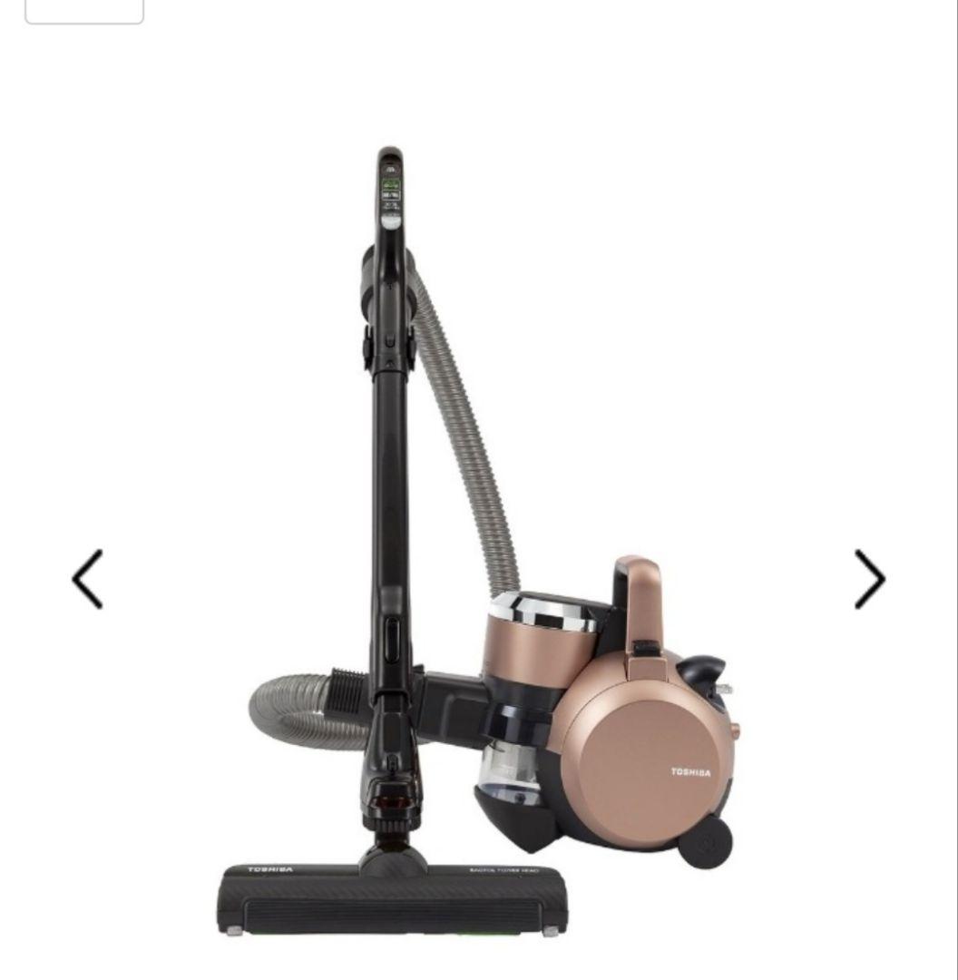 〈新品.未使用品〉 TOSHIBA キャニスター掃除機 ローズゴールド 本体