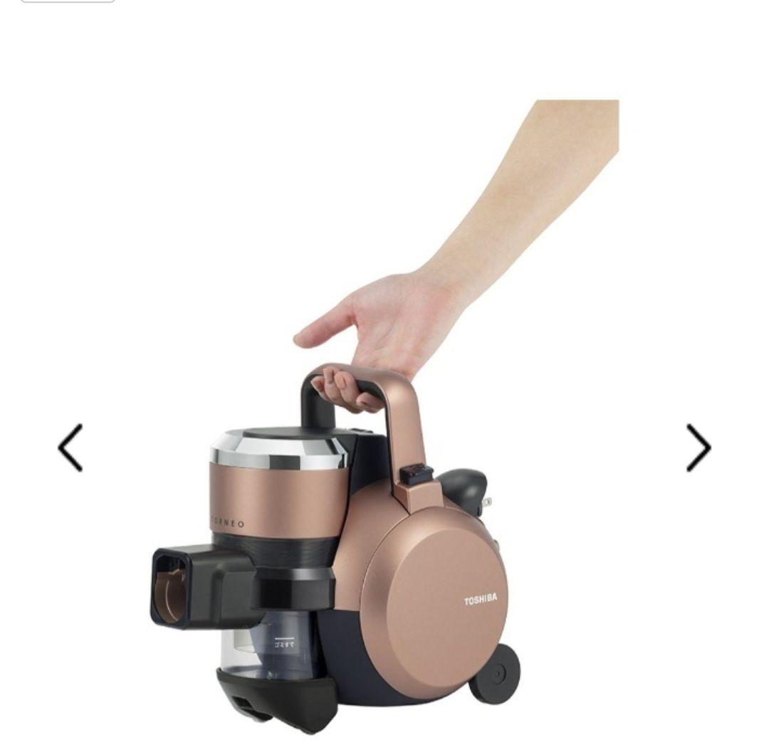 〈新品.未使用品〉 TOSHIBA キャニスター掃除機 ローズゴールド 本体