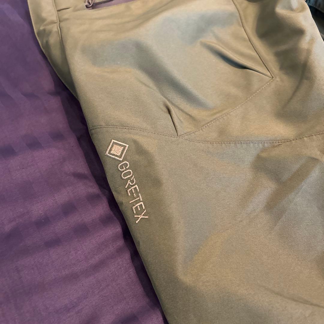 BURTON GORE-TEX スノーボードパンツ オリーブグリーン
