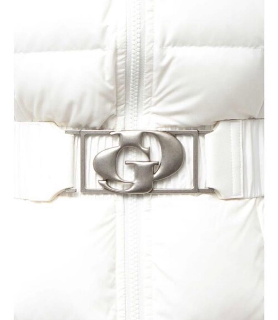 即日発送！GYDA GDベルト付きショートダウンコート　ホワイト　僅か