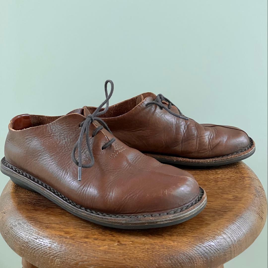【trippen】 BROWN \"SEED\" FARMERS SHOES