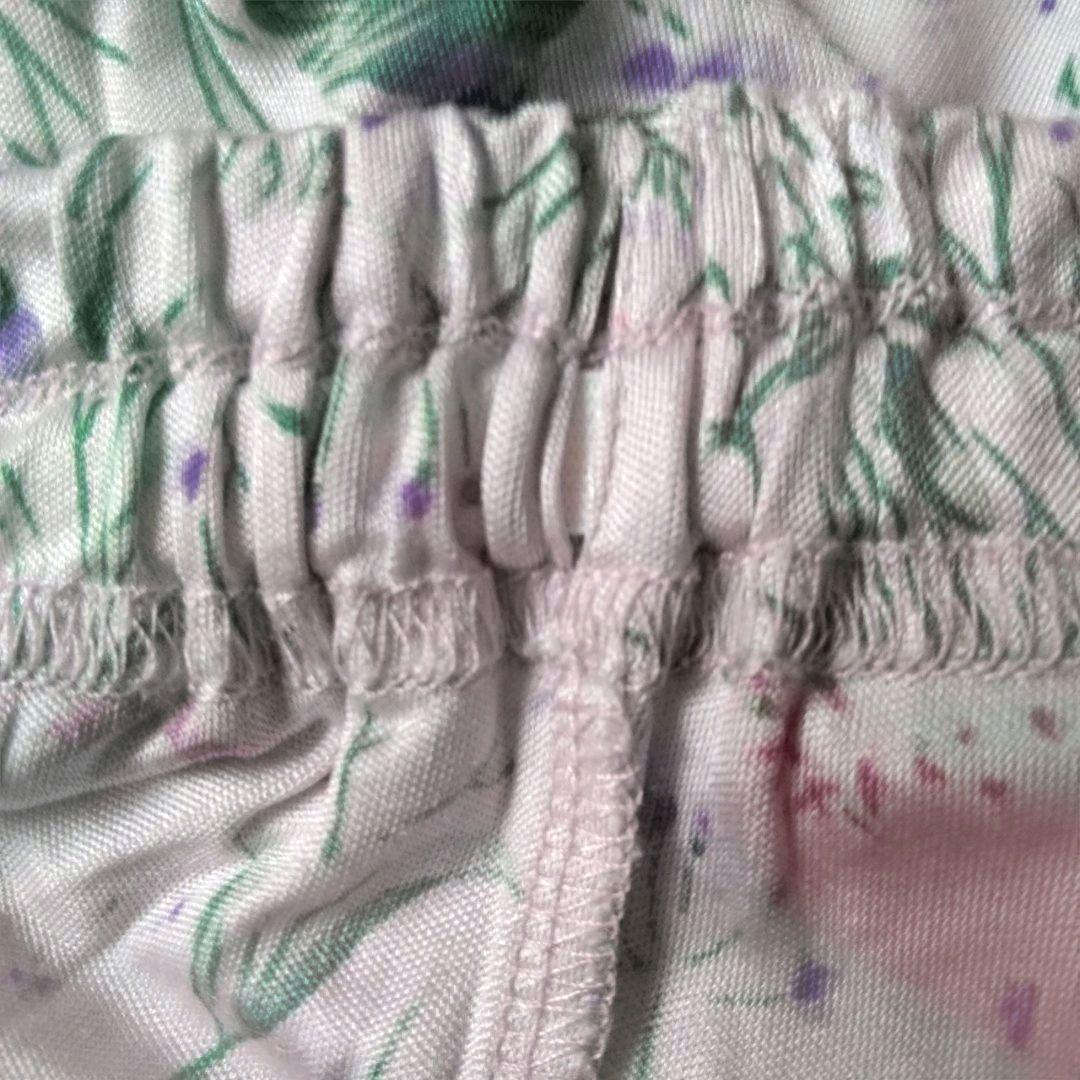 シルクニットジャージ―　レディース　パジャマ　収納ポーチ付き