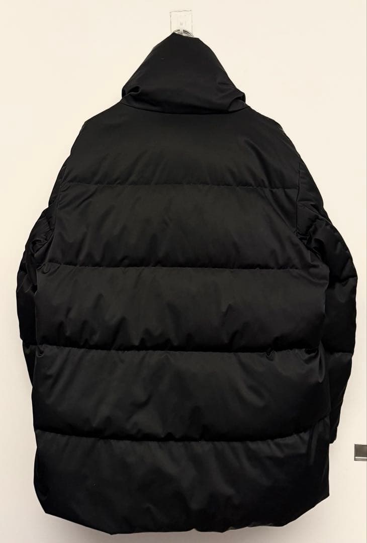 新品同様 ユニクロ +J ジルサンダー ダウンボリュームジャケット ブラックXL