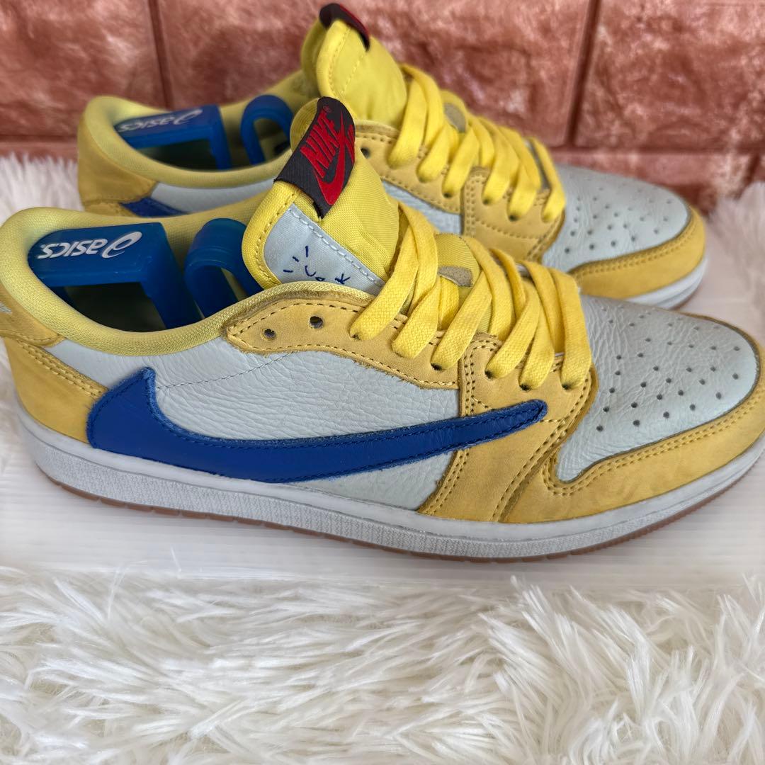 NIKE エア ジョーダン 1 トラヴィス スコット　カナリー