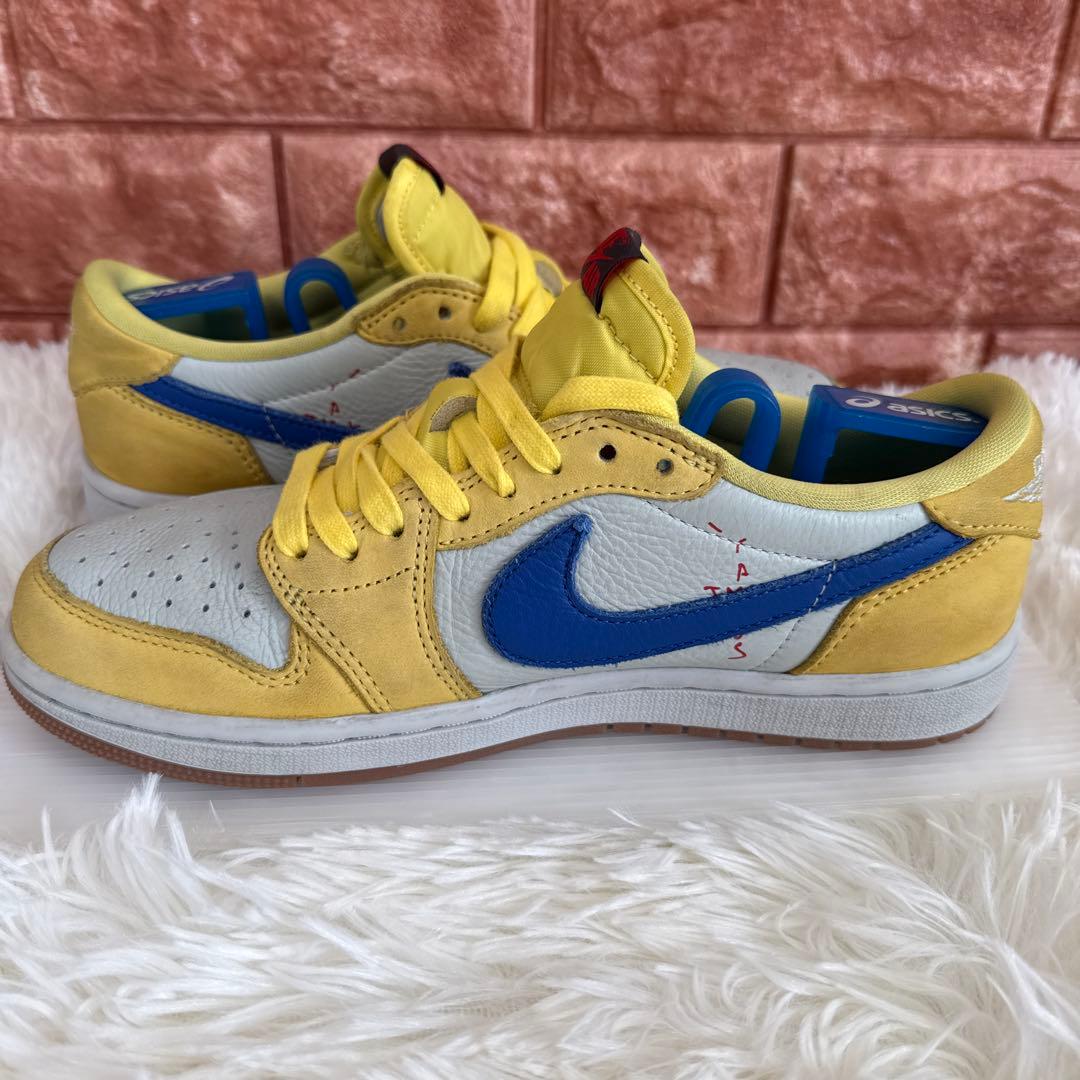 NIKE エア ジョーダン 1 トラヴィス スコット　カナリー