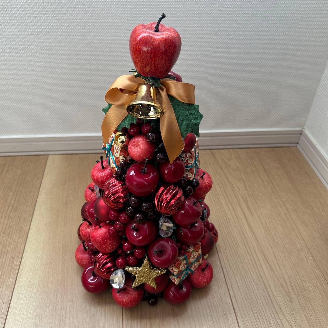 Afternoon Tea アップル クリスマスツリー LEDライト付き